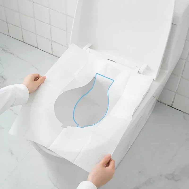 

Disposable Toilet Seat Cover Paper Waterproof Soluble Water Type Travel/Camping Hotel Bathroom Accessory Pad Portable