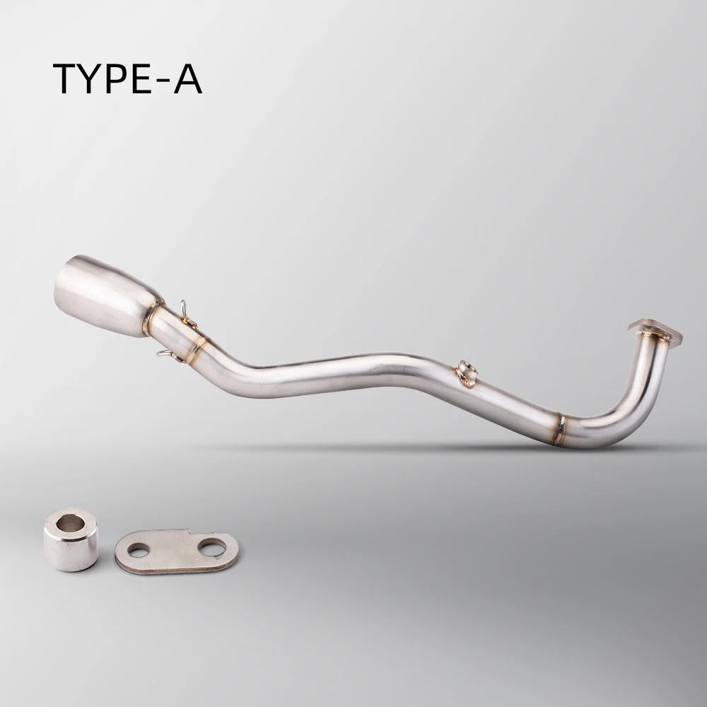 Выхлопной глушитель для YAMAHA Cygnus v6escape спереди звеньевая труба полный выхлопной 51