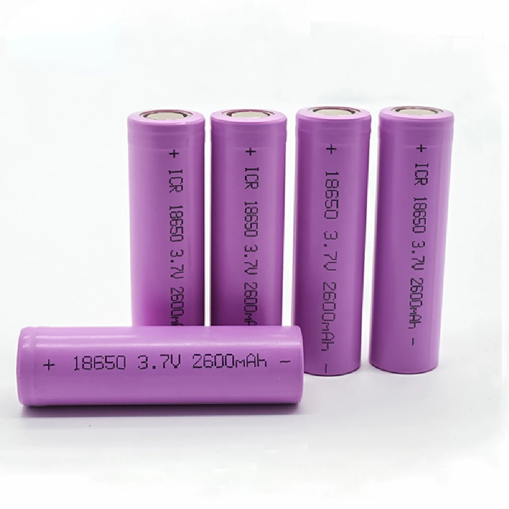 

Original High Quality Cylindrical 3.7V 2600mAh 18650 Li ion Lithium Rechargeable Battery For Power Tools