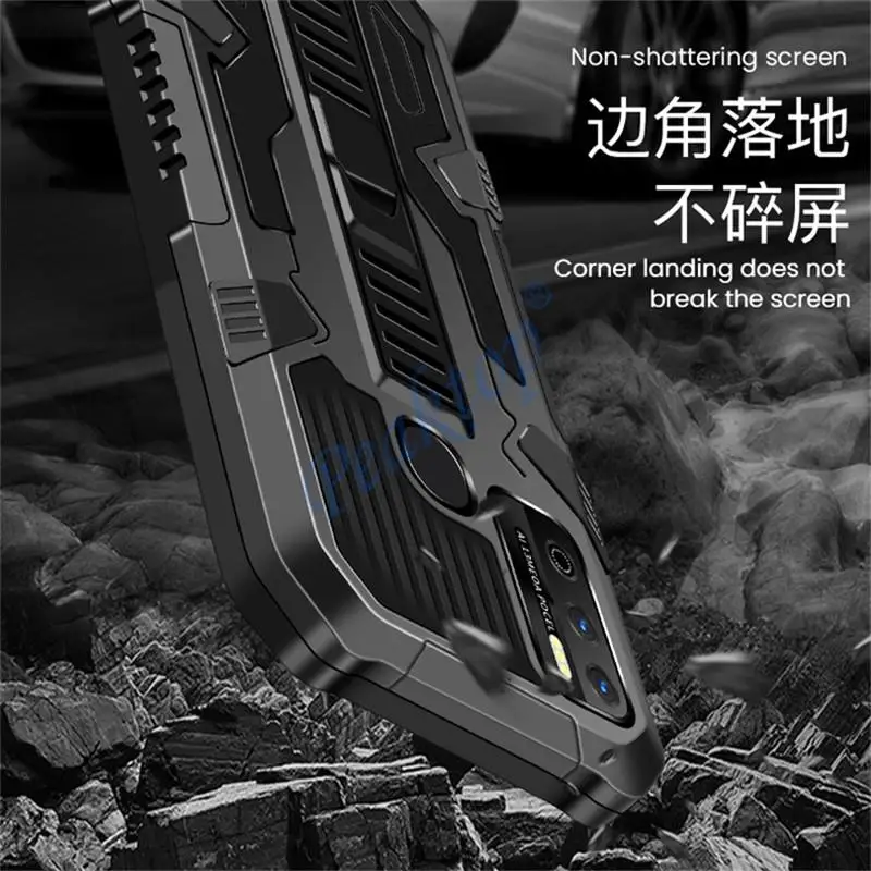 shockproof case for infinix hot 11 play 2021 armor camera 360 protect back cover infinic hot 10 play case hot 9play bumper funda free global shipping