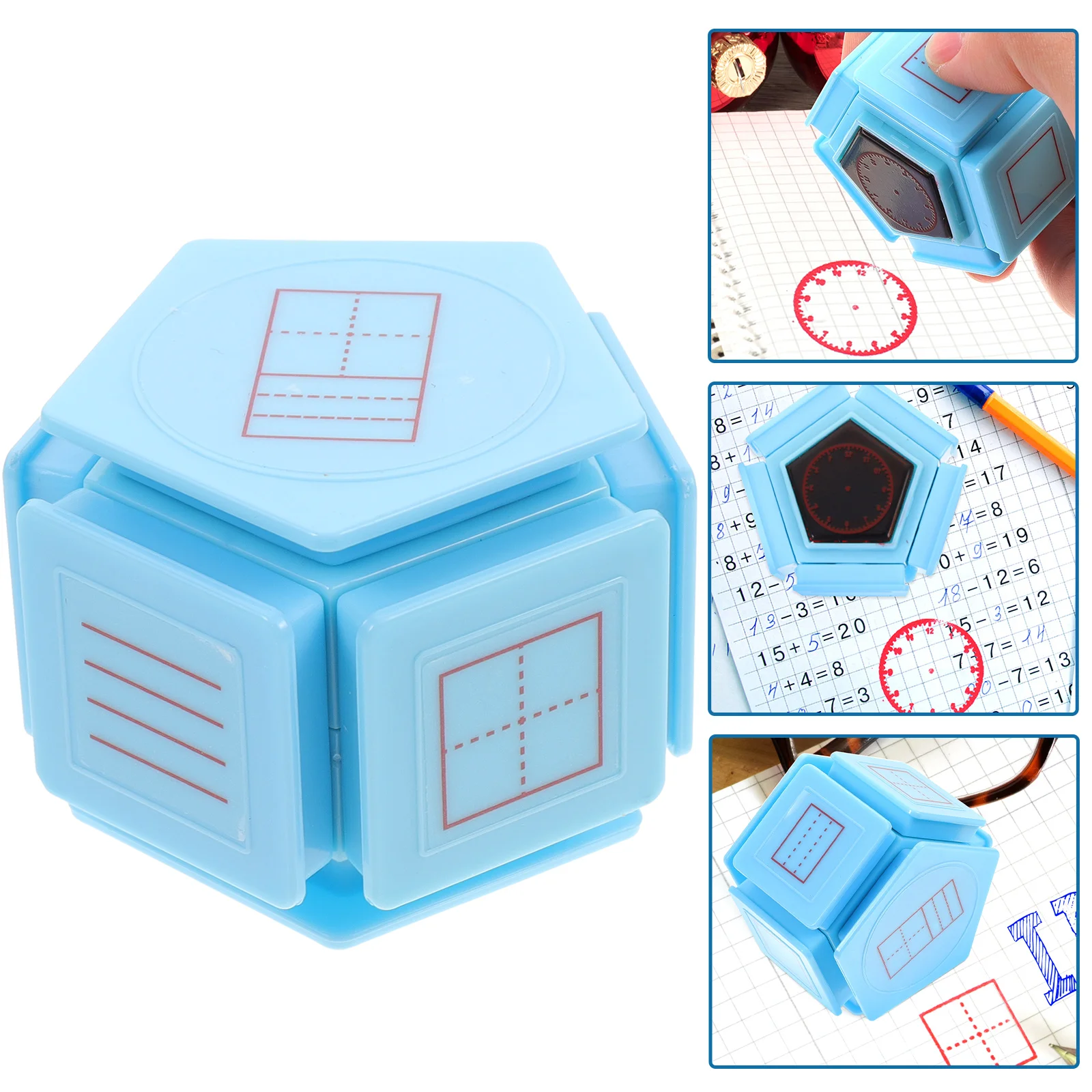 

Children's Learning Chapter Children Stamps Kids Teaching Toy Abs Markers Kids Portable Practice Self Inking
