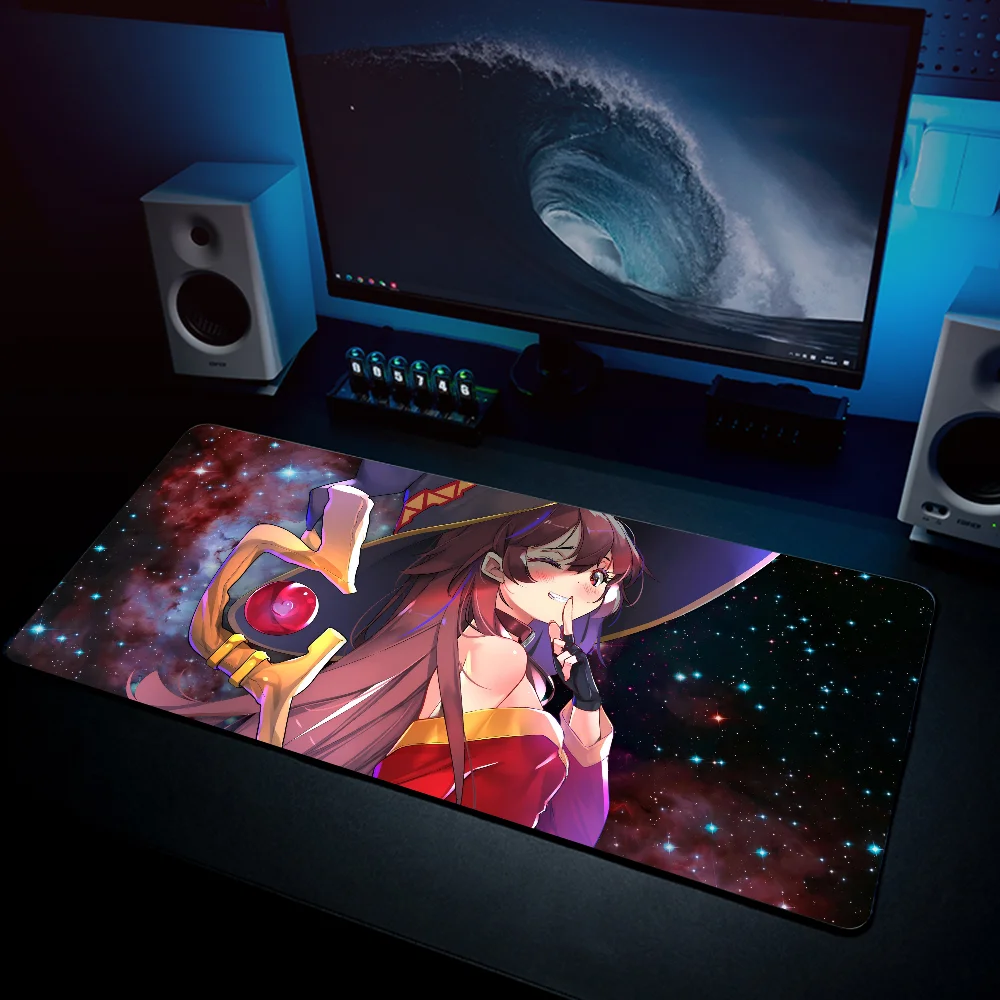 Аниме девушка M-Megumin K-KonoSuba коврик для мыши настольный с ковриком игровые
