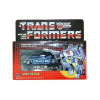 transformers primary color mirage action figures g1 reissue nostalgic collection toys deformation toy robot model kids gifts