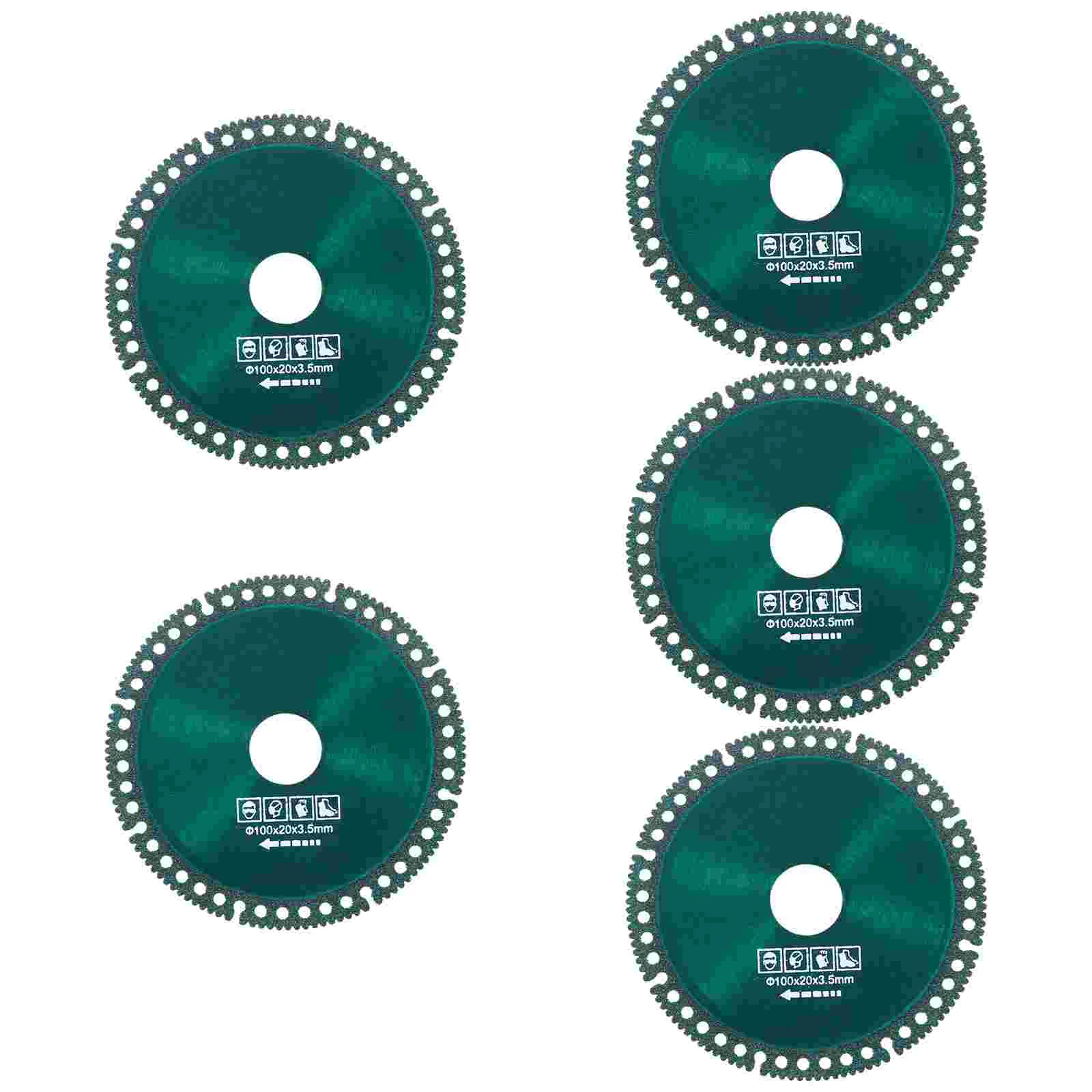 

5 Pcs Circular Saw Blades Disc Angle Grinder Circle Cutting CD Ceramic Diamond Tool Wheel