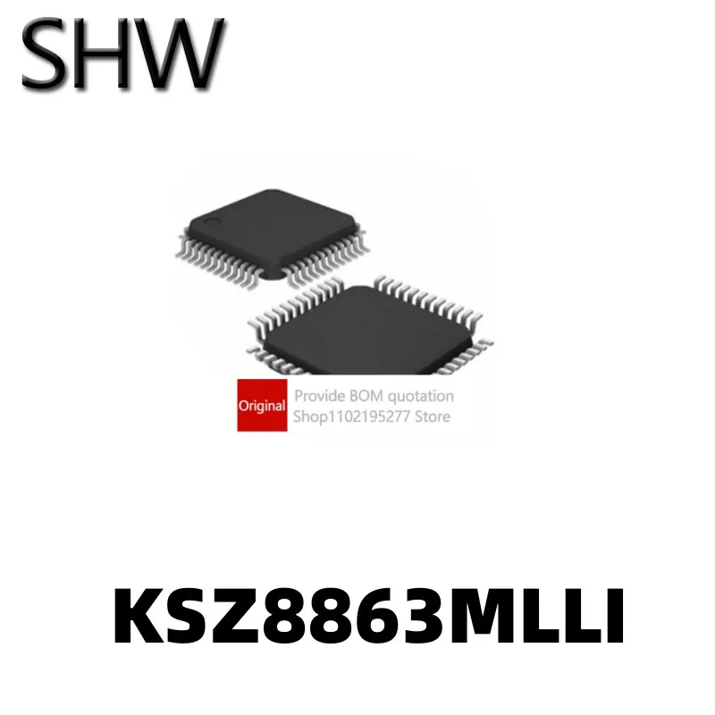

KSZ8863MLLI QFP48, 1 шт.