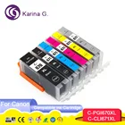 Совместим с Canon PGI670 CLI671 PGI-670 чернильный картридж для PIXMA MG7760 MG7765 MG7766 TS5060 TS6060 TS8060 TS9060 и т. д.