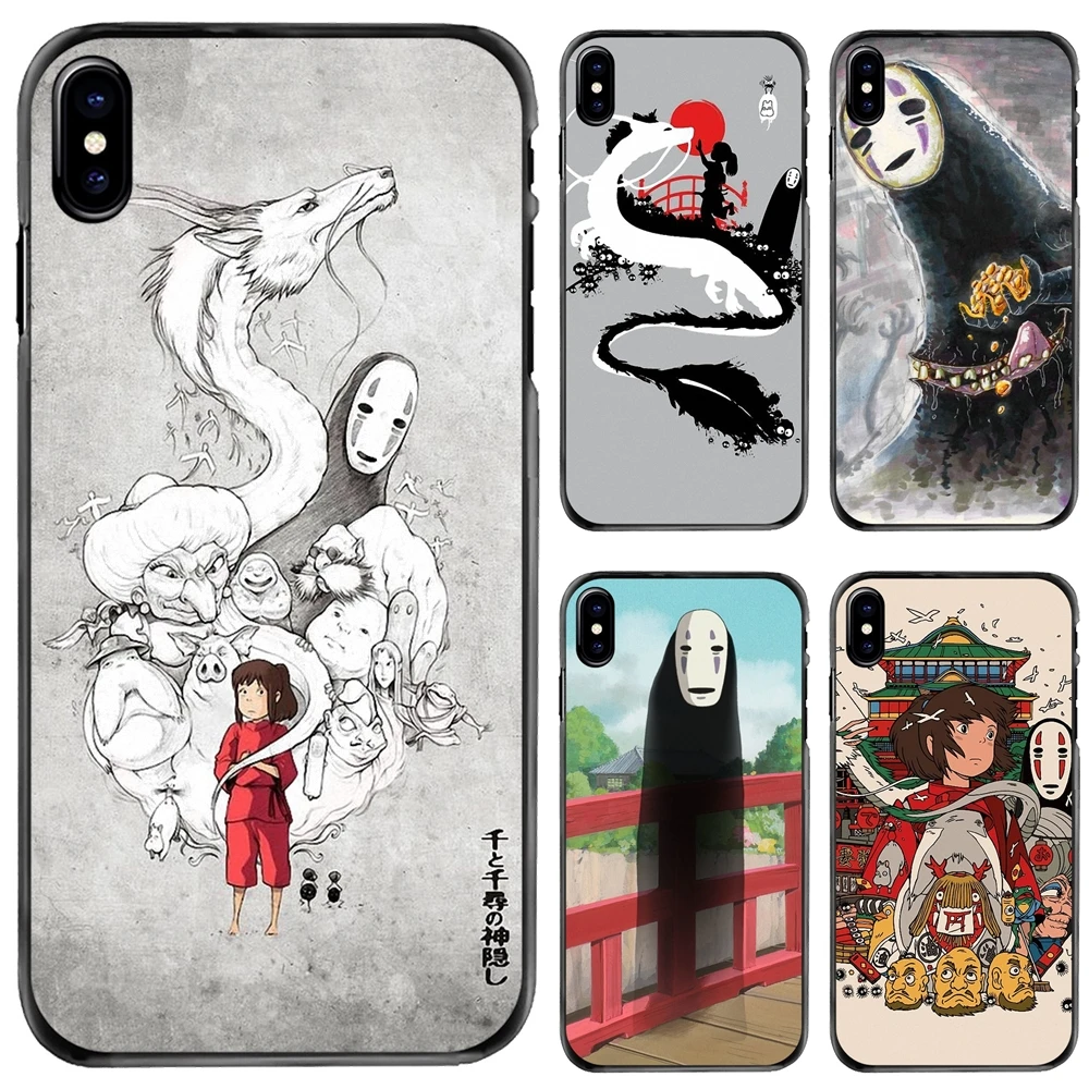 

Hard Phone Cover Case Spirited Away For Apple iPhone 11 12 13 14 Pro MAX Mini 5 5S SE 6 6S 7 8 Plus 10 X XR XS