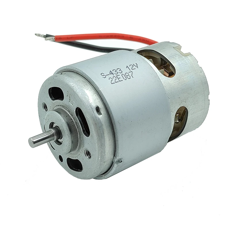 

NICHIBO RS-755-8512 Electric Motor DC 6V-14.4V 12V 19300RPM High Speed High Power Front Ball Bearing Motor DIY Drill Garden Tool