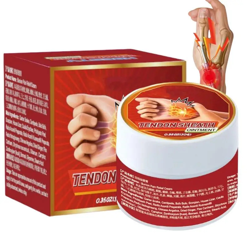 

10g Natural Wrist Joint Relief Cream Soothes Hand Arm Elbow Soreness Aching Joint Massage Ointment Relieve Muscle Strain Sprain
