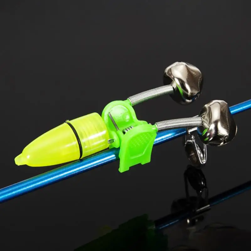 

Iron Fishing Bell Alarm Electronic Simple 10pcs Outdoor Fishing Bell Alarm Button Battery Fishing Bell Night Fishing Bell Abs