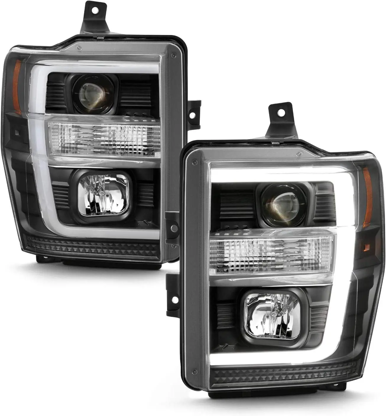 Подходит для Ford F250/F350/F450/F550 2008-2010 сверхмощный переключаемый задний фонарь [C-Tube]