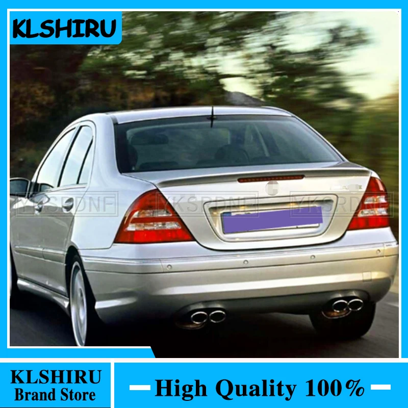 

W203 спойлер для заднего крыла из углеродного волокна/ФАП для Mercedes-Benz C-class W203 C180 C200 C260 C320 2001 2002 2003 2004 2005 2006