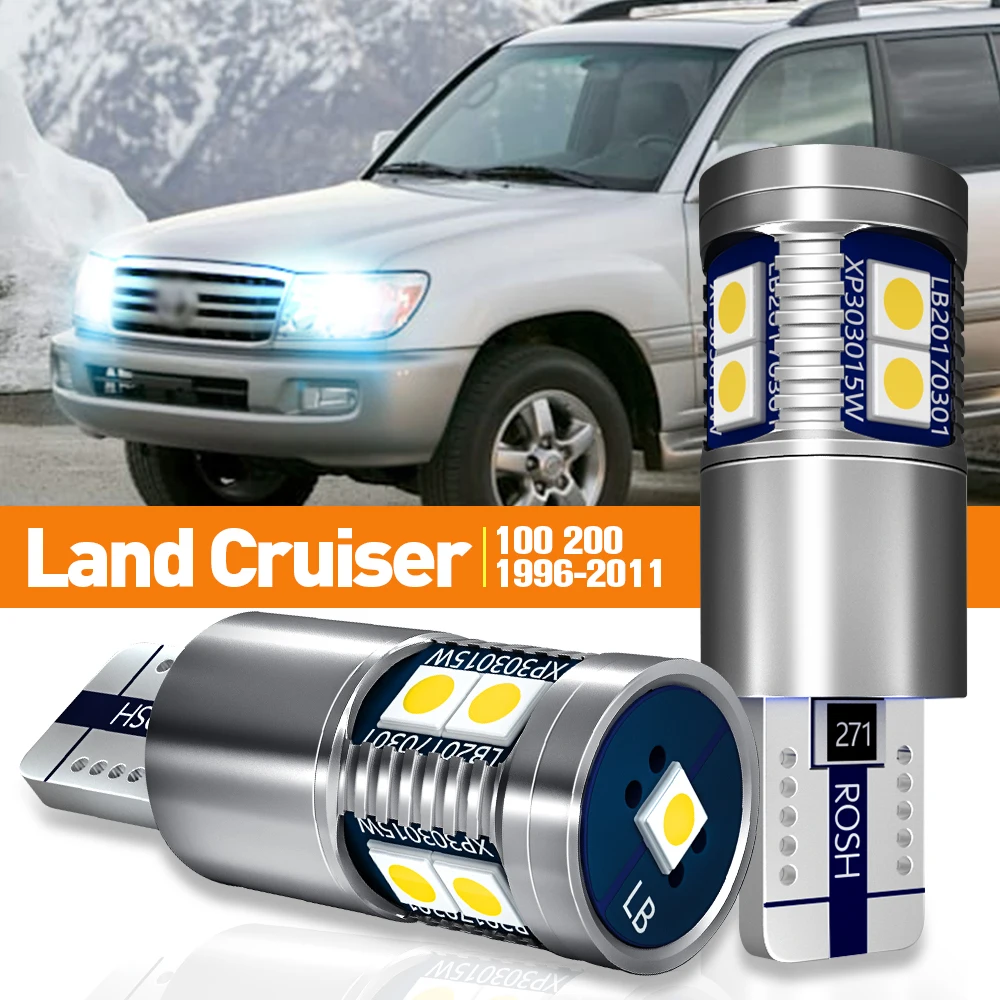 

2pcs LED Parking Clearance Light For Toyota Land Cruiser 100 200 1996-2011 2004 2005 2006 2007 2008 2009 Accessories Canbus Lamp