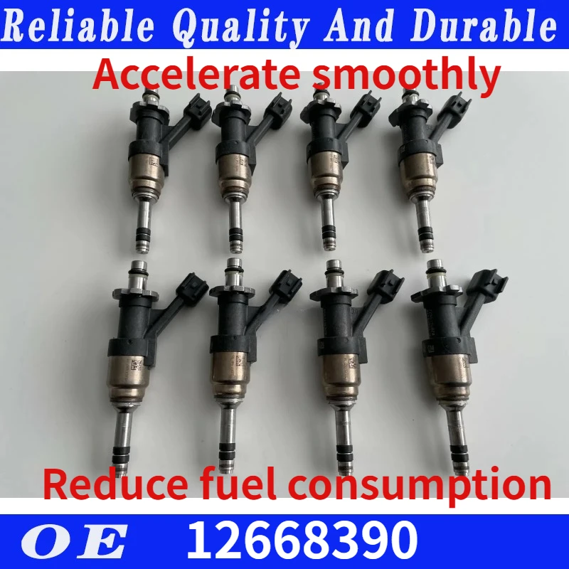 Высококачественные топливные форсунки GM 8 шт. для 14-18 Chevy GMC 1500 5.3L FJ1217 12668390 12684130