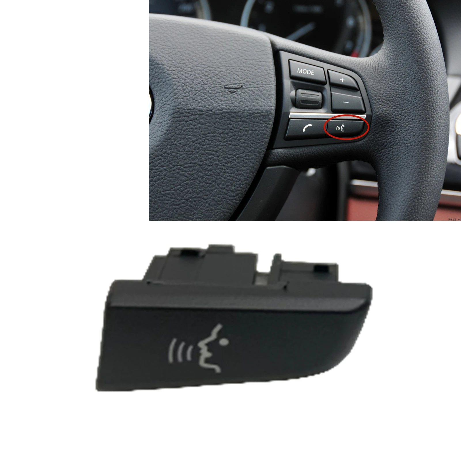 Внутренняя крышка кнопки управления на руль автомобиля для BMW F20 F21 F22 F23 F30 F31 F06 F12 X3