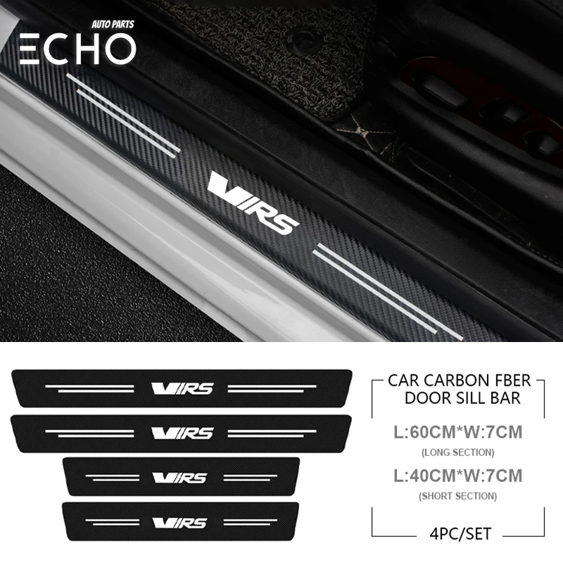 

Car Door Threshold Sill Sticker Protective Film Decals for Skoda VRS Octavia Fabia Kamiq Karoq Kodiaq Rapid Superb Accessories