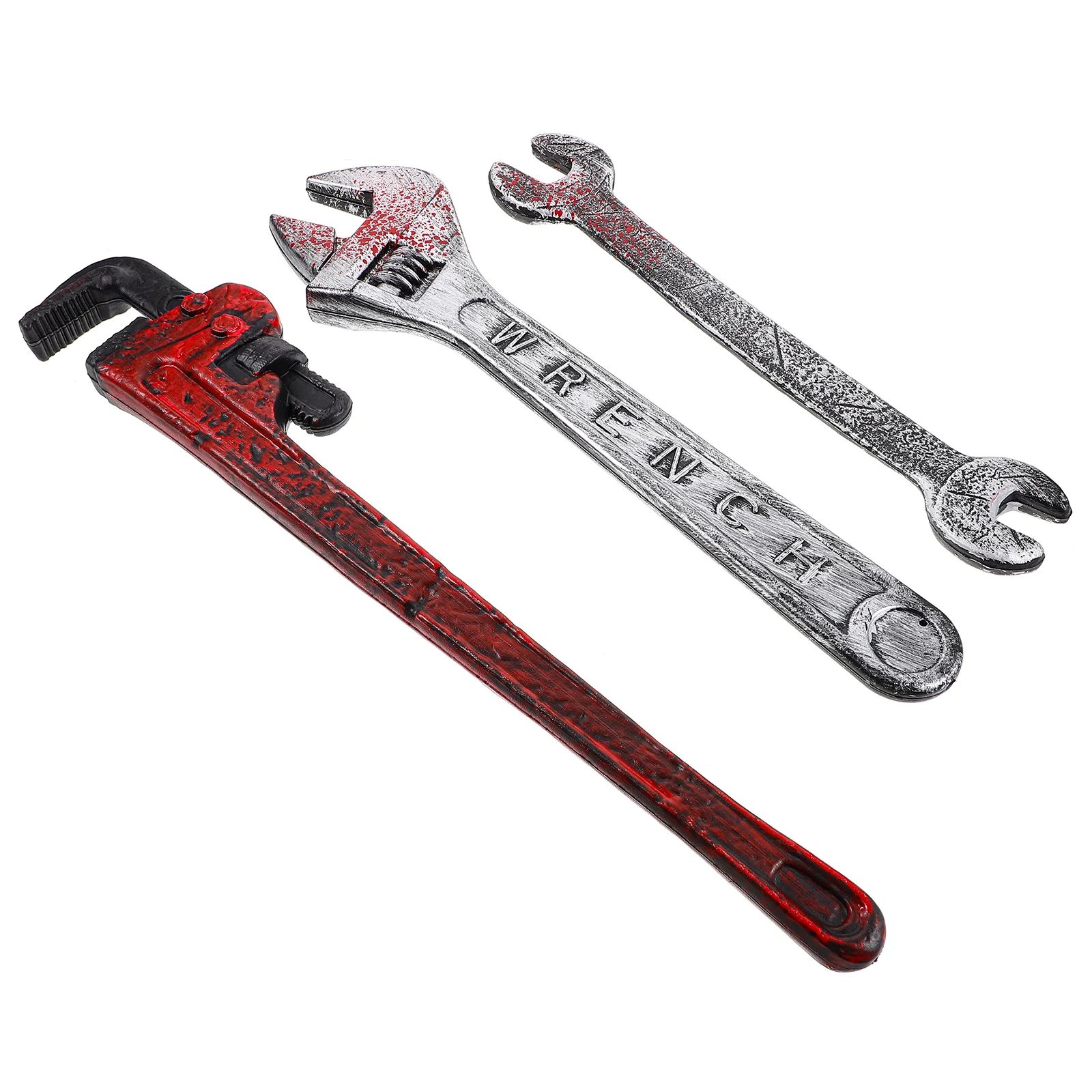 

3 Pcs Cosplay Prop Halloween Toy Simulated Wrench Costumes Simulation Party Kids Accessories Props