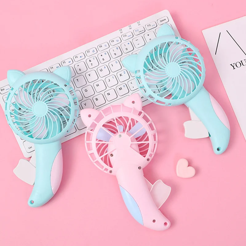 1 шт. летний портативный мини-вентилятор ручной вентилятор давления охлаждающий