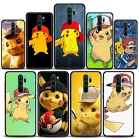 anime pikachu pokemon phone case for redmi 6 6a 7 7a note 7 8 8a 8t 9 9s pro 4g 9t soft silicone case cover pikachu