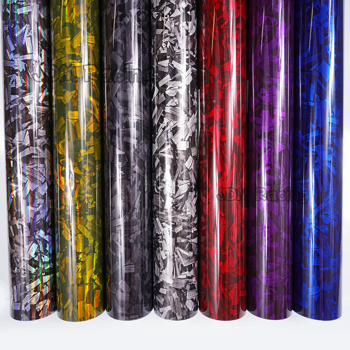 50 см * 300 глянцевая виниловая пленка из черного золота серебристого и красного