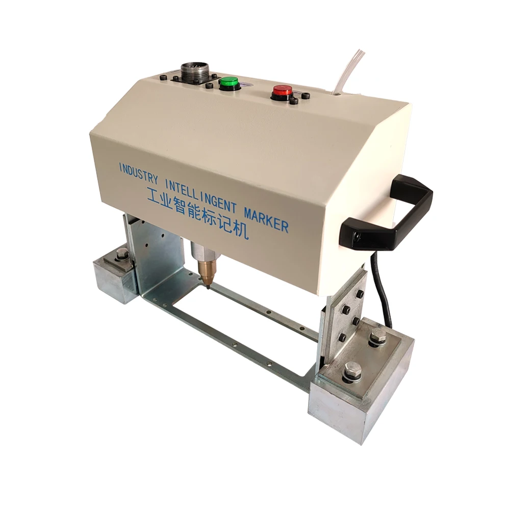 High Quality Portable  Dot Peen Marking Machine Steel Nameplate Vin Chassis Number Pneumatic Metal Engraving Machinery Thor X6