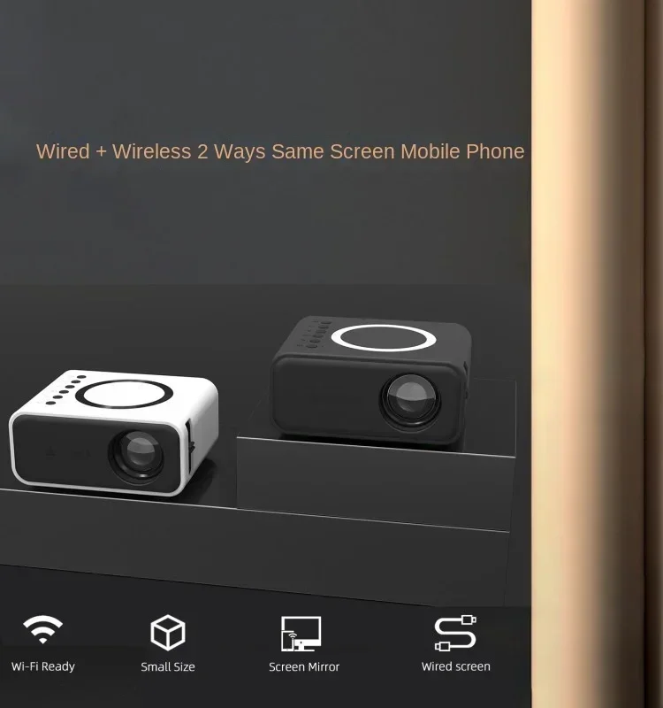 Новый горячий заводской проводной Wi-Fi Full HD 3000 домашний кинотеатр игровой