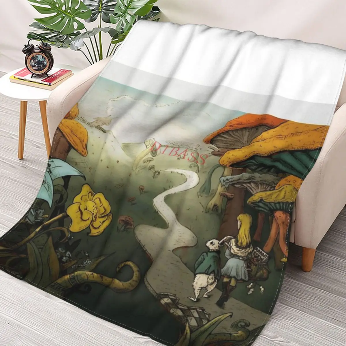 

Rabbit Stew 3D Printed Flannel Throw Blanket