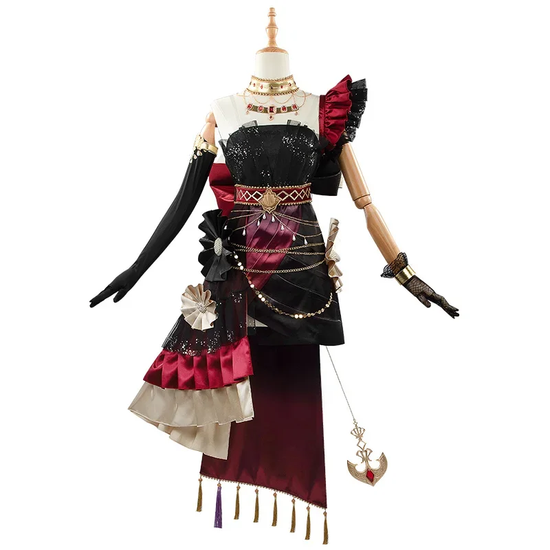 [На заказ] Game Umamusume: Pretty Derby Gold Ship Косплей Костюм Великолепная униформа Платье