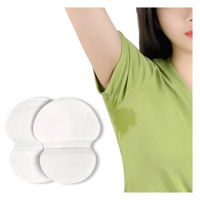 

200pcs Sweat Pads Summer Deodorants Underarm Anti Perspiration Sweat Pads Disposable Armpit Absorb Sweat Shield Pad
