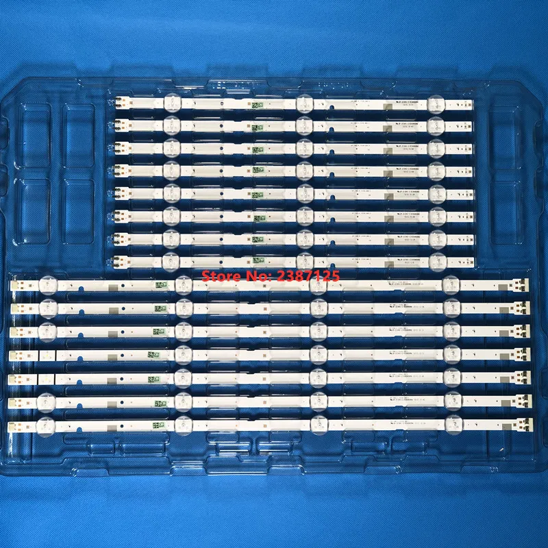 

10set LED strip for Samsung UN43J5200 UA43J51SW 2015 SVS43 FCOM FHD V5DN-430SMA-R1 V5DN-430SMB-R1 BN96-37294A 37295A BN96-38878A