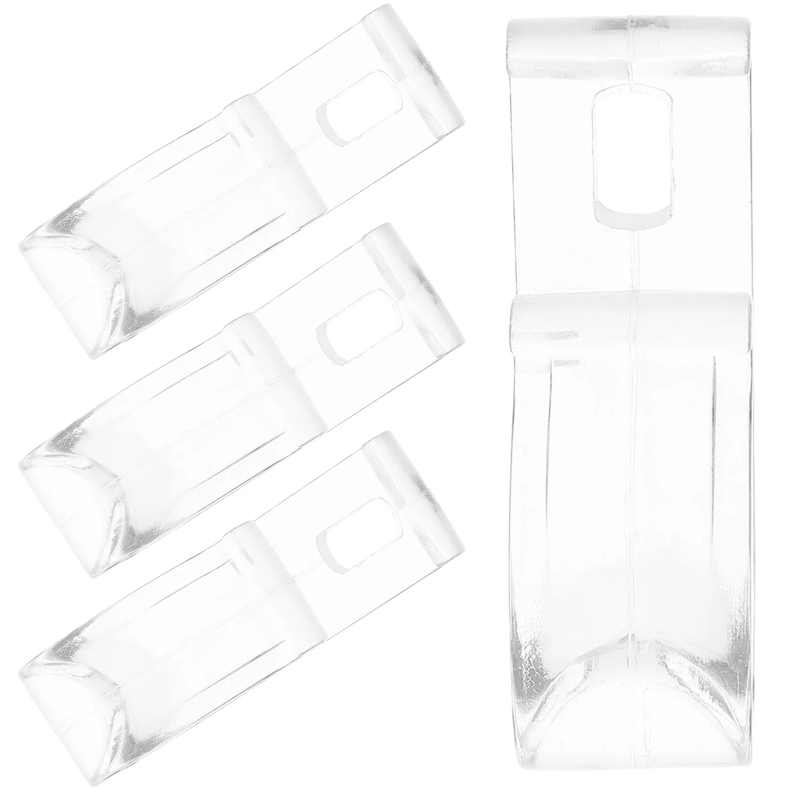 4 шт. крючок для позиционирования штор роликовый крепежный зажим декоративные