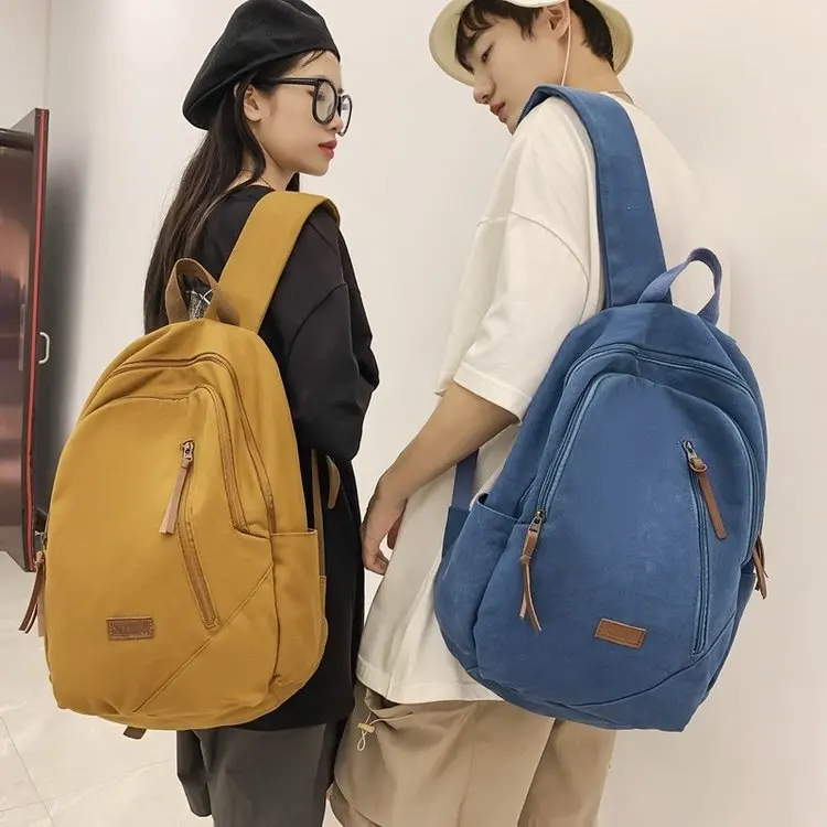 

Холщовый Рюкзак в стиле ретро для женщин, винтажный ранец для ноутбука для студентов колледжа, модная дамская дорожная сумка, школьный портфель, 2023