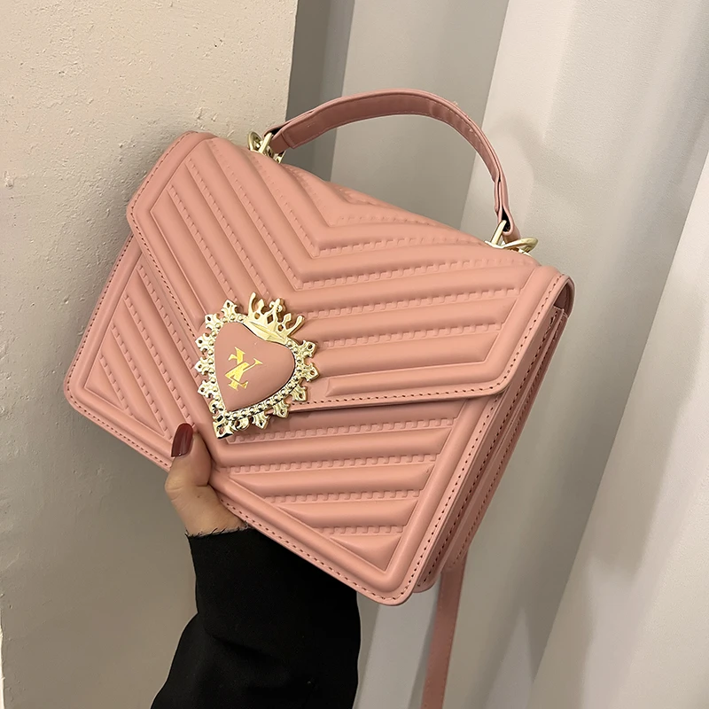 Новинка 2022 стильные женские сумки через плечо в полоску роскошные дизайнерские