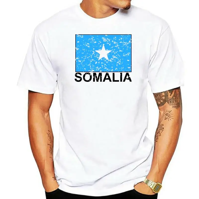 

Мужская футболка флаг Сомали-Специальный винтажный выпуск