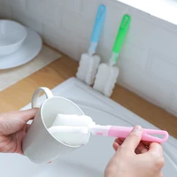 1pc kitchen clean tool random color water bottle thermos cleaning tools sponge long handle sponge brushes