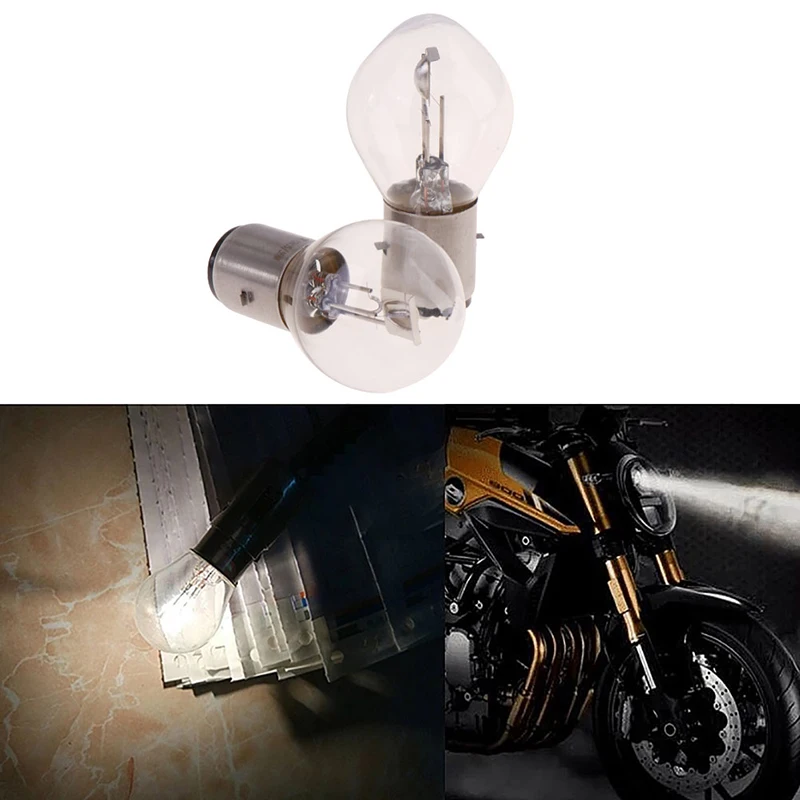 

Галогенные лампы головного света для лампочки для мотоцикла Lights 12V 35W B35 BA20D аксессуары для двигателя
