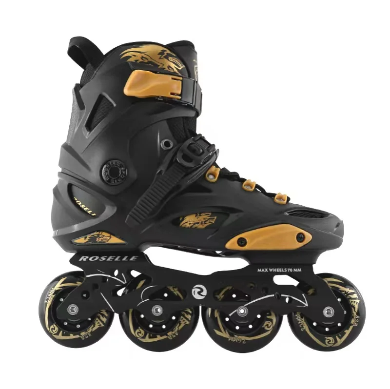 

Inline Skates Professional Roller Skate Shoes Slalom Adult Roller Skating Shoes Sliding Free Sneakers Patins 35-44 For Beginners