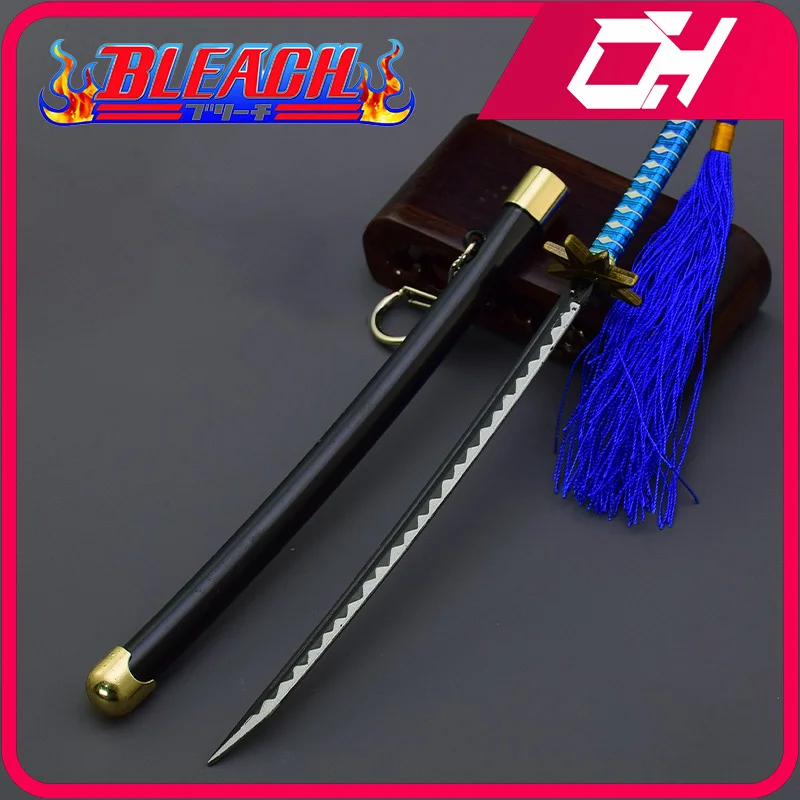 

BLEACH Weapon Hitsugaya Toushirou 22.5cm Sword Anime Periphery Toy Model Alloy Metal Katana Samurai Sword Gift Toys for Children