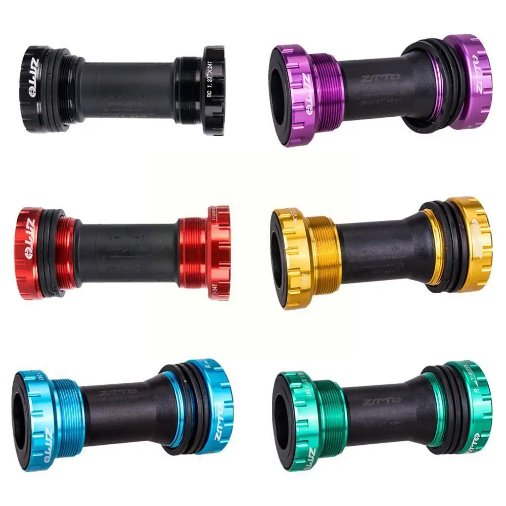 

2023 центральный вал ZTTO горный шоссе велосипед BB91 вал полый дисковый вал ВВ встроенный центральный винт зуб Cent W5S1