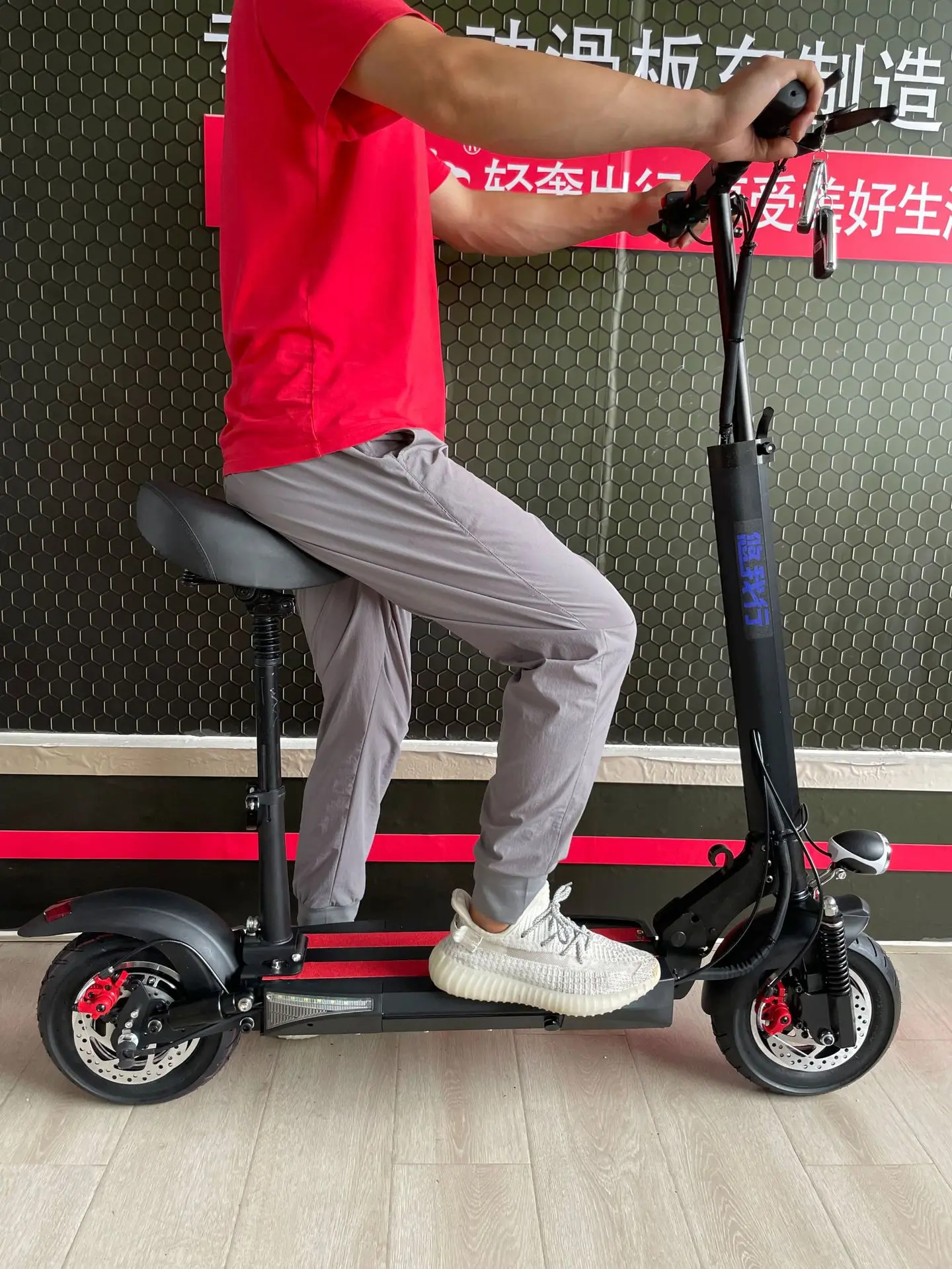 

Trottinette électrique pliante de 10 pouces pour adulte, mini-voiture électrique, vélo électrique