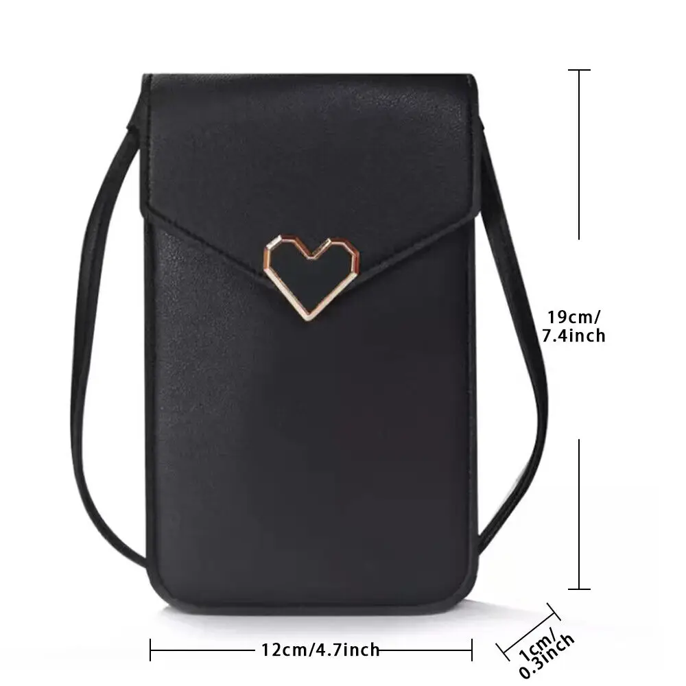 Travel Wallet With Phone Holder Leather Crossbody Bag Passport Boarding Pass Card  Holder Document Fashion Small And Safe Family