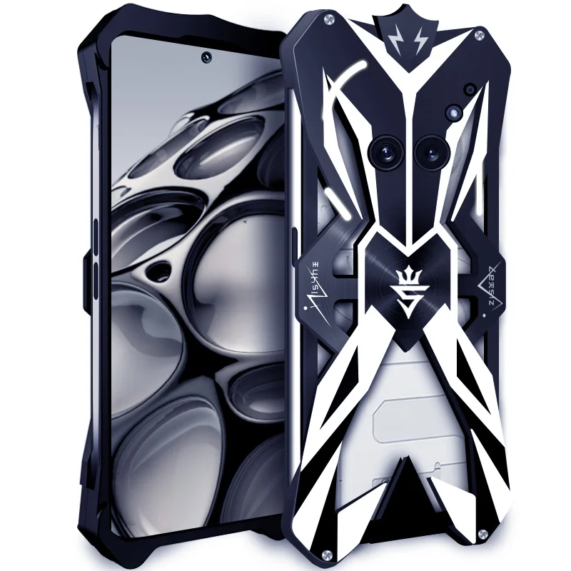 Оригинальные Роскошные усиленные металлические алюминиевые Чехлы Zimon Тор для