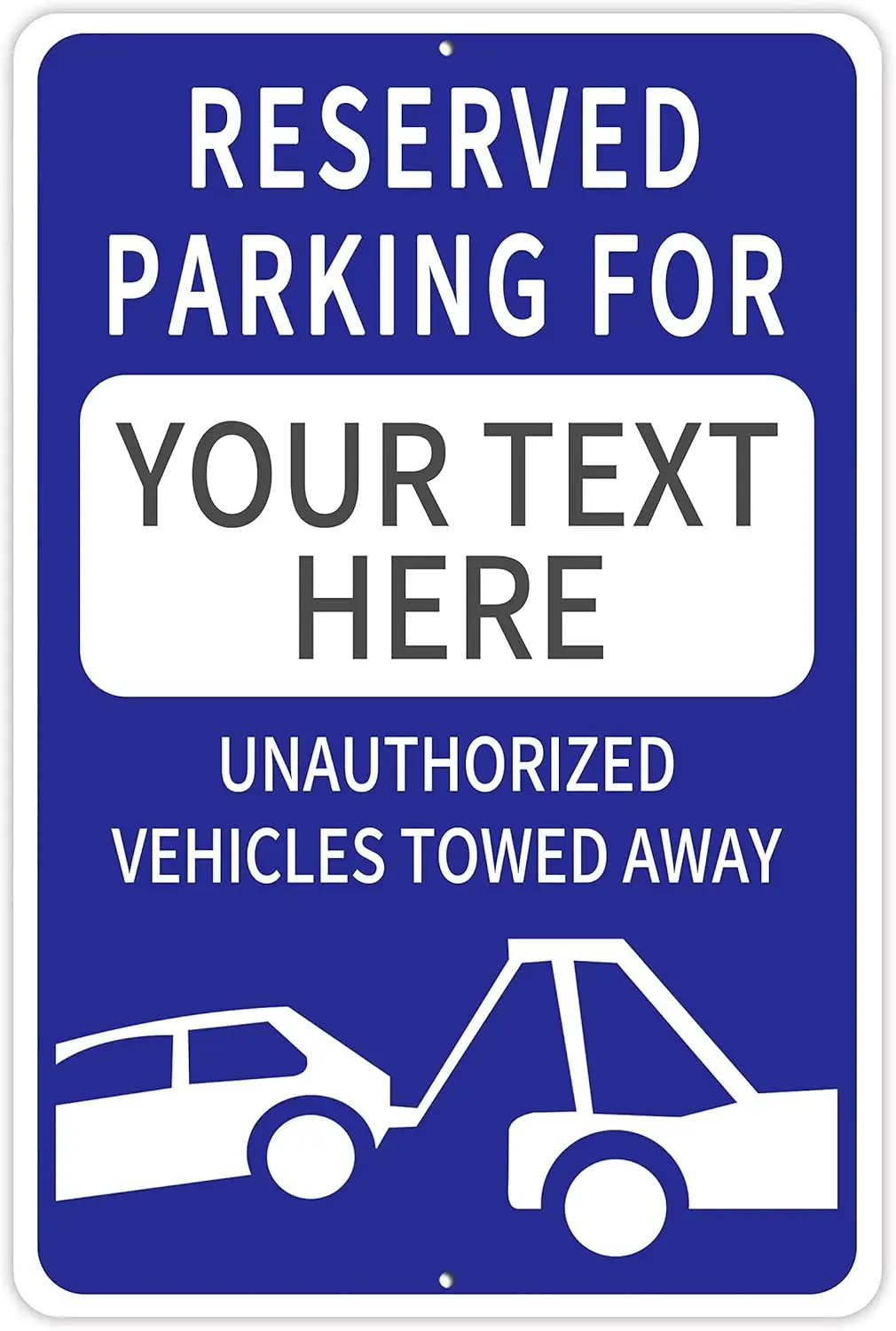 Ctom Prkng Sgn Персонализированный декор Nme lumnum Wll - зарезервированный prkng для