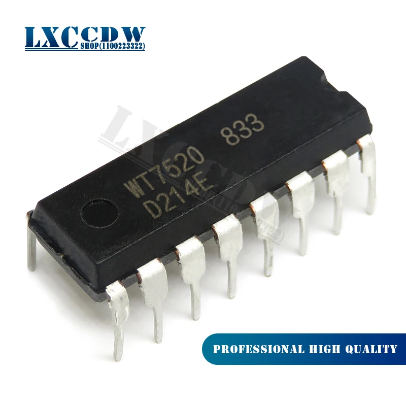 5 шт. WT7527S DIP16 WT7527 DIP-16 WT7527 N161 DIP WT7520 WT7514L WT7514 WT7518D WT7518 WT7510 DIP-8