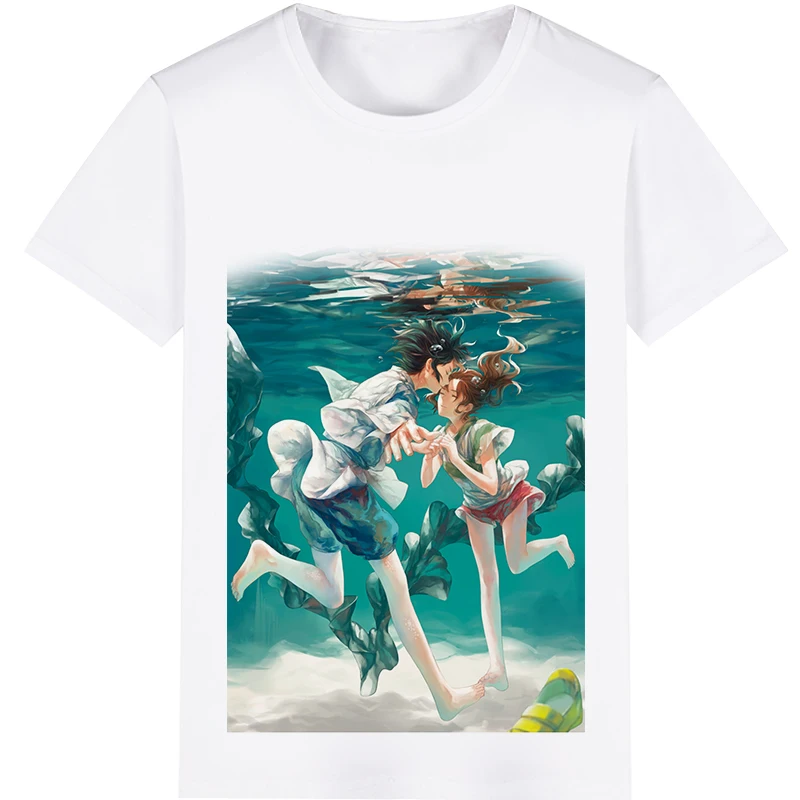 

Spirited Away / A Voyage of Chihiro / Sen to Chihiro no Kamikakush Cosplay Costume Adult Kids Child Short Sleeve T-shirt T shirt