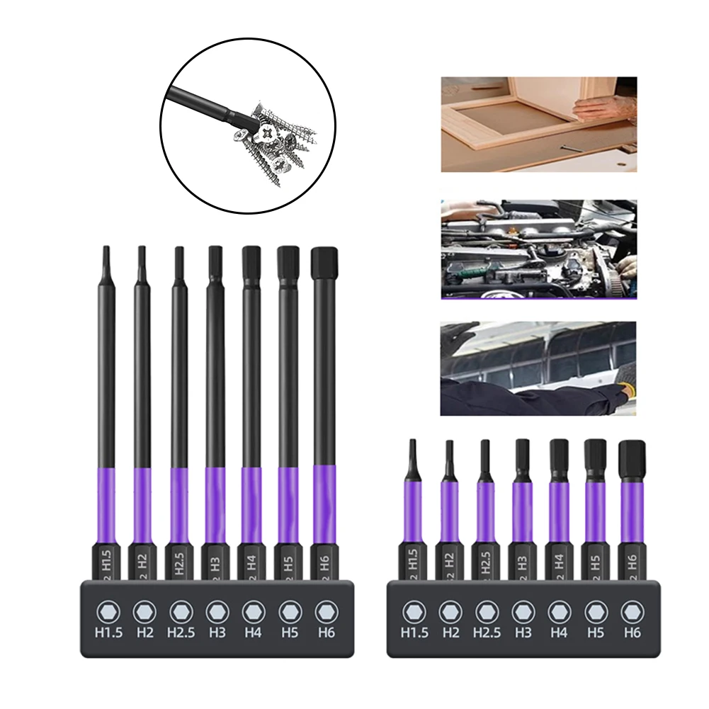 Легко хранить для профессионального использования. Набор отверток 1/4 дюйма.