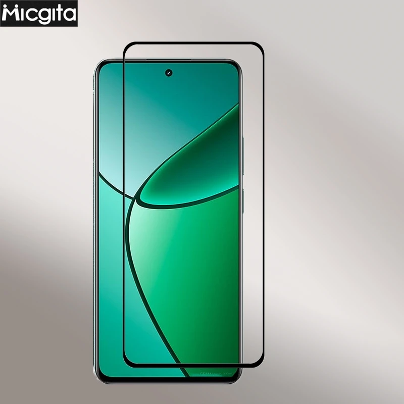 6 в 1 для Realme 12 4G Защитная пленка экрана 9H закаленная стеклянная против царапин