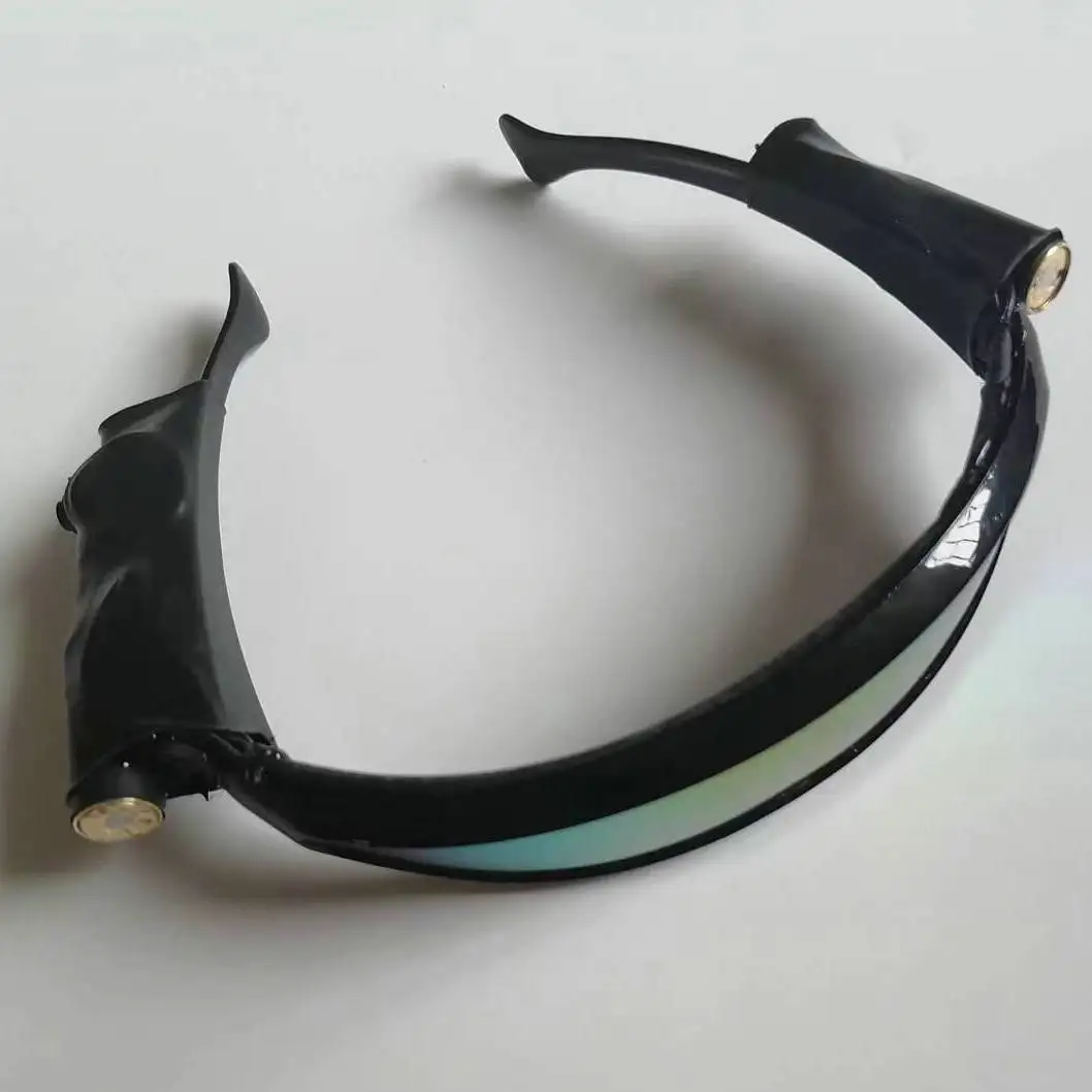 Многолучевые красные и зеленые двухцветные лазерные очки фотосессия реквизит