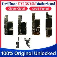 original clean icloud for iphone x xr xs xsmax motherboard iphone x unlocked board iphone xrx motherboard withno face id