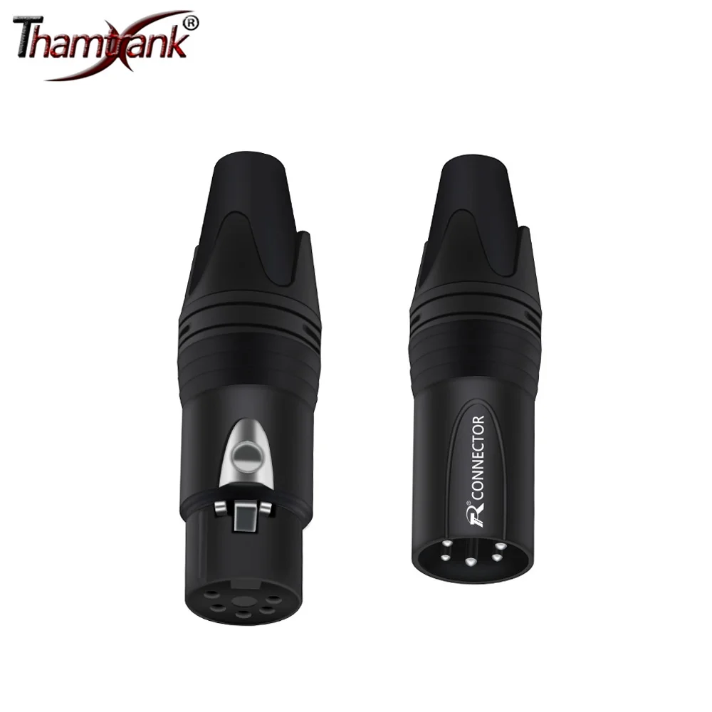 4 шт. 5 контактов XLR штекер/гнездо разъем никелированный 5Pole XLR штекер разъем для микрофона микрофонный кабель терминал аудио разъем 4 шт. 5 контактов XLR штекер/гнездо разъем никелированный 5Pole XLR штекер разъем для микрофона микрофонный кабель терминал аудио разъем